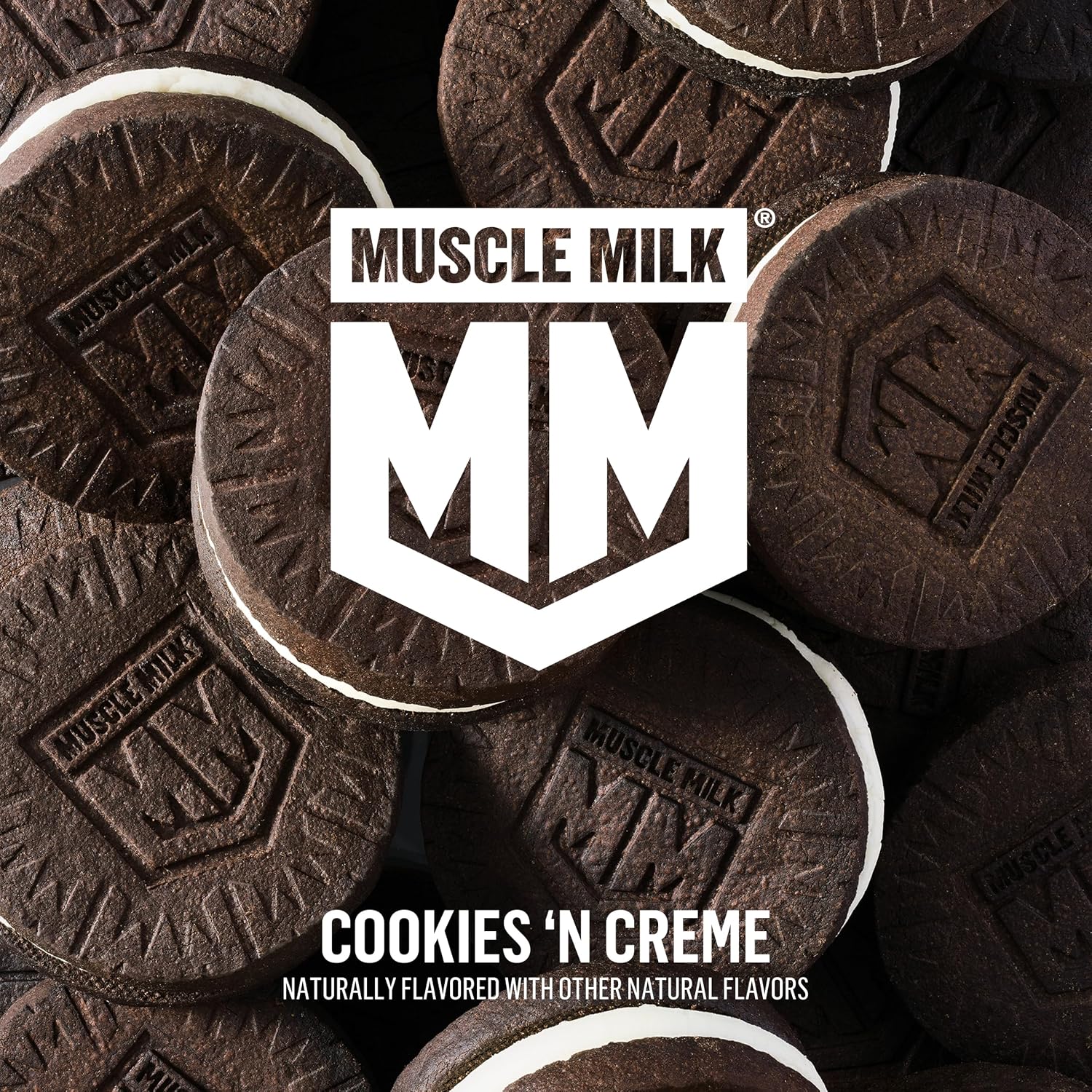 Muscle Milk High Protein Shake, Cookies 'n Creme, 11 oz Cartons (12 Pack)
