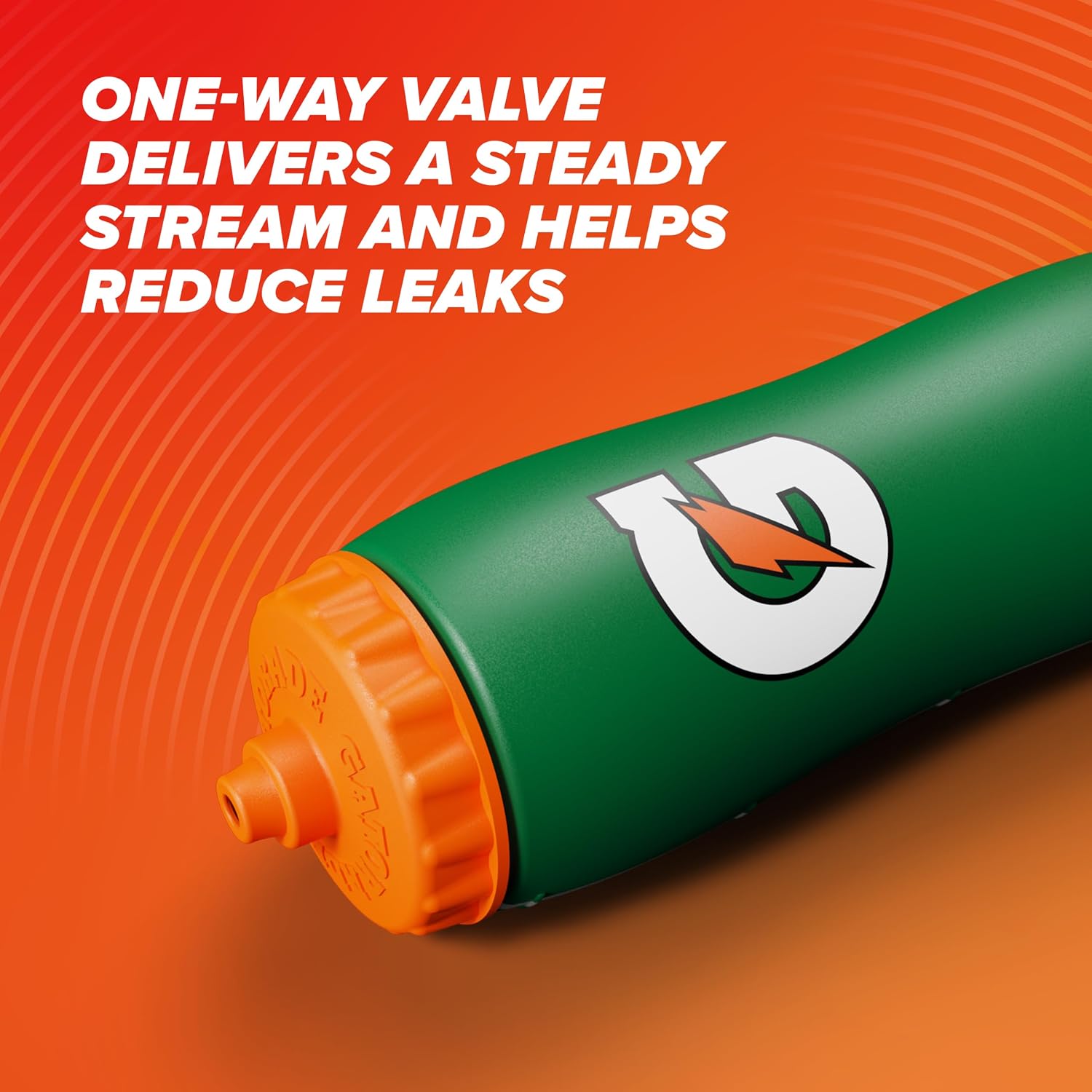 Gatorade Contour Squeeze Reusable Bottle, 32 oz Bottles, (6 Pack)