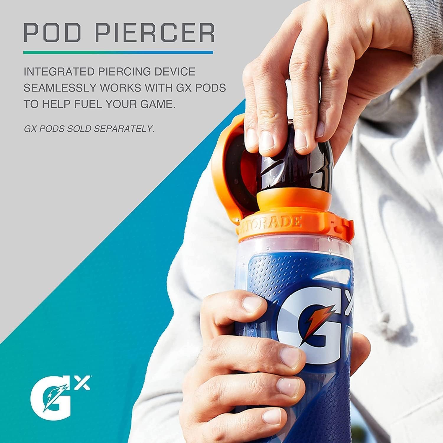 Gatorade Gx Bottle, Mallory Swanson Collab, 30 ounces