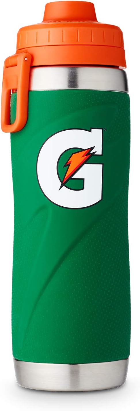 Gatorade Stainless Steel Sport Bottle, Green