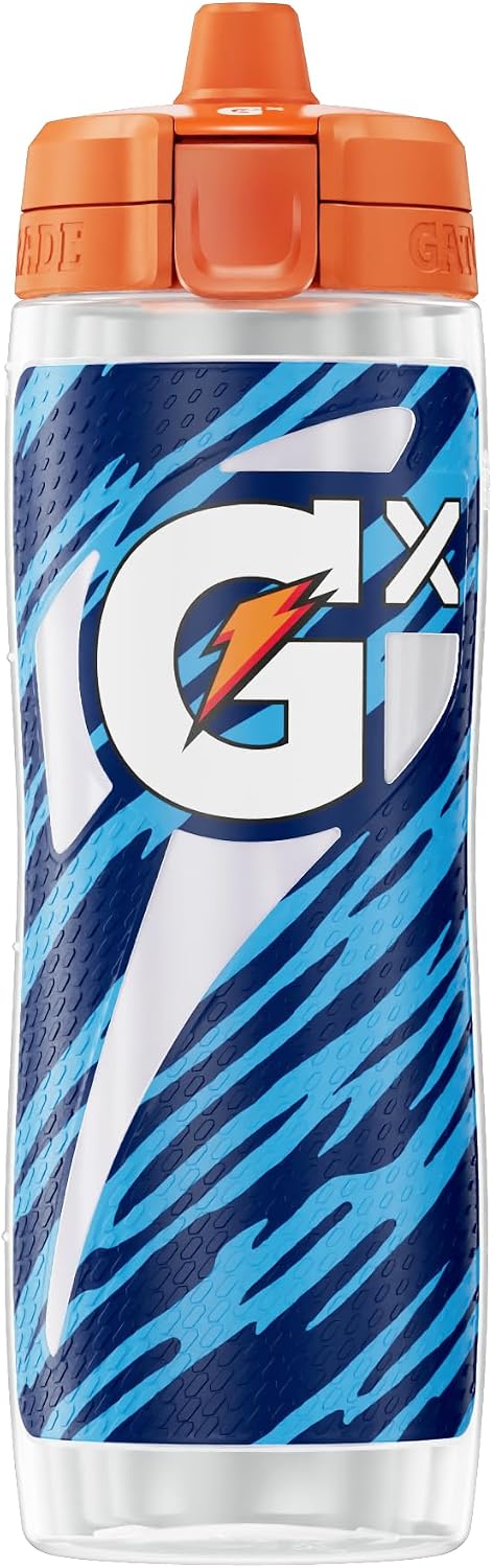 Gatorade Gx NFL Non-Slip Squeeze Bottles, Gx Hydration System, & Gx Sports Drink Concentrate Pods Tennessee Titans