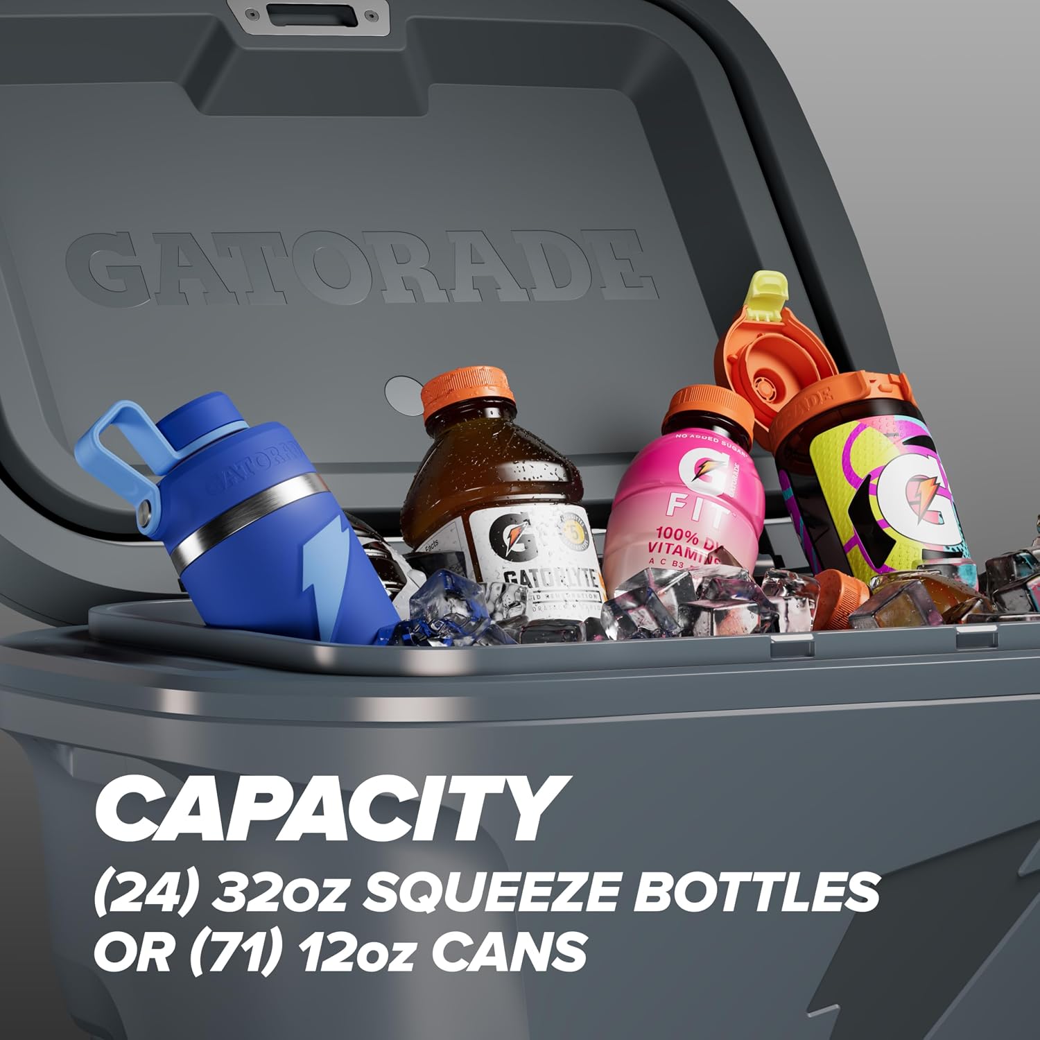 GatoradeRolling Ice Chest Grey