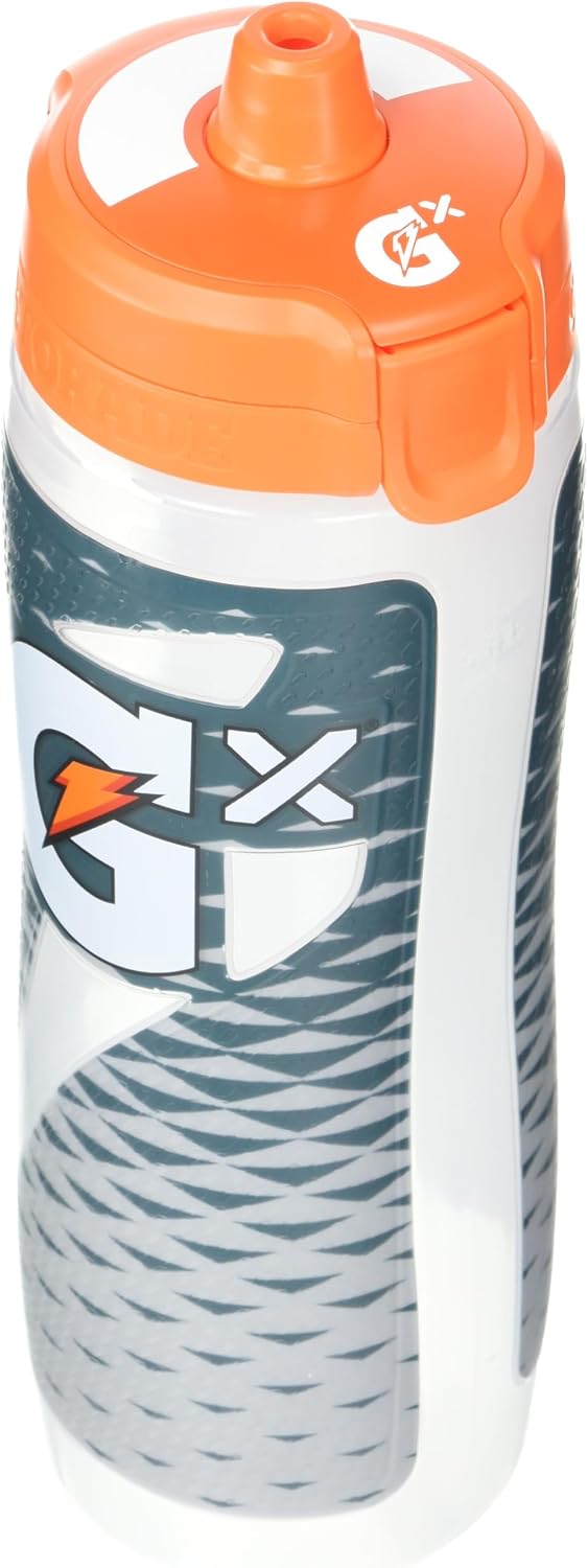 Gatorade Gx NFL Non-Slip Squeeze Bottles, 30 fl oz, Gx Hydration System Philadelphia Eagles