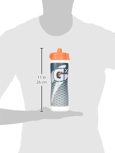 Gatorade Gx NFL Non-Slip Squeeze Bottles, 30 fl oz, Gx Hydration System Philadelphia Eagles