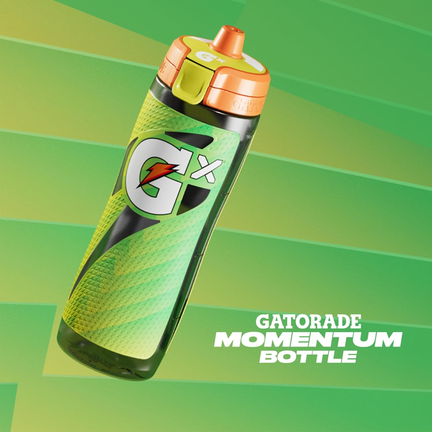 Gatorade Gx Bottle, 30 ounces, Momentum Green Neon Green