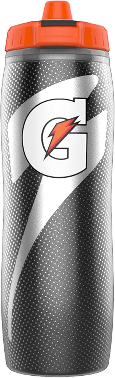 Gatorade Insulated Squeeze Bottle Black