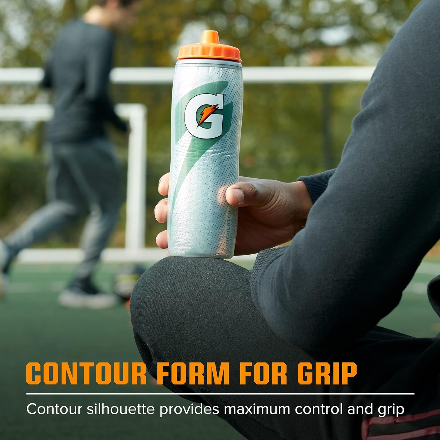 Gatorade Insulated Squeeze Bottle Black