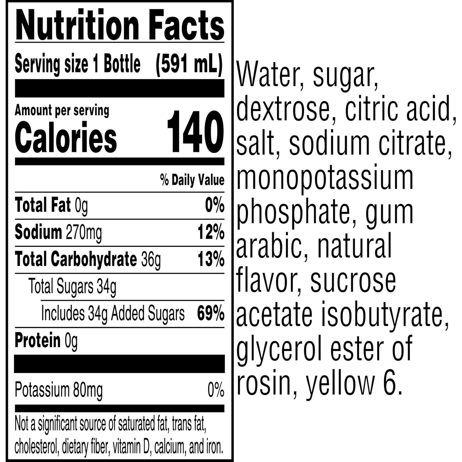 Gatorade Thirst Quencher, Orange, 20 Fl Oz (Pack of 8)