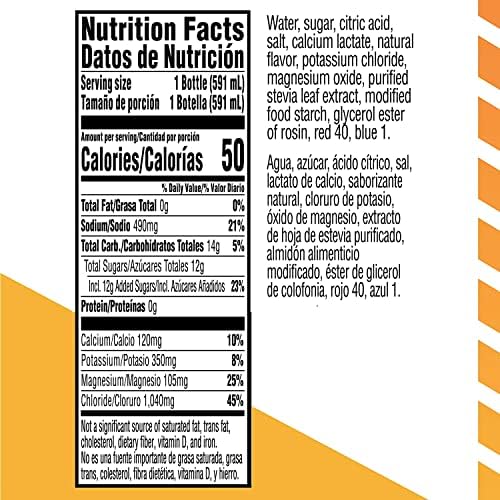 Gatorlyte Rapid Rehydration Electrolyte Drink, Mixed Berry, 20 fl oz Bottles (12 Pack), Specialized Blend of 5 Electrolytes, Lower Sugar, No Artificial Sweeteners, No Artificial Flavors, Gatorade, Hydration