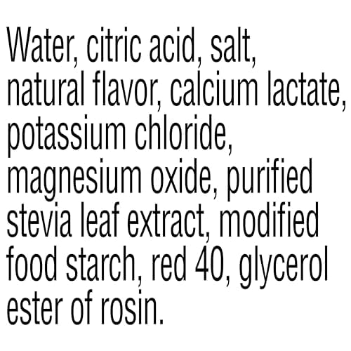Gatorlyte Zero Sugar Rapid Rehydration Electrolyte Drink, Fruit Punch, 20 fl oz Bottles (12 Pack), Specialized Blend of 5 Electrolytes, Zero Sugar, 15 Calories, No Artificial Sweeteners, No Artificial Flavors, Gatorade, Hydration