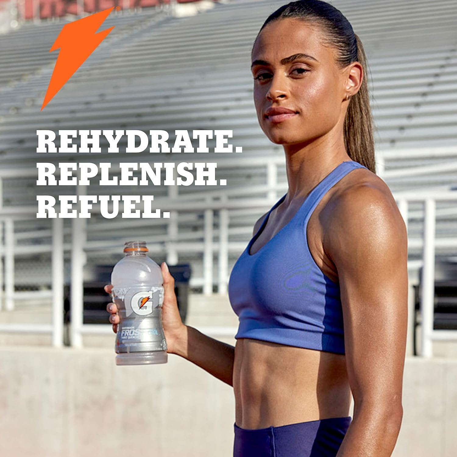 Gatorade Thirst Quencher, Glacier Freeze, 20 Fl Oz (Pack of 8)