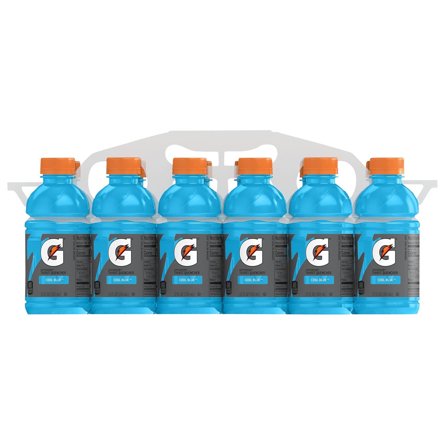 Gatorade Thirst Quencher, Cool Blue, 12 Fl Oz (Pack of 12)
