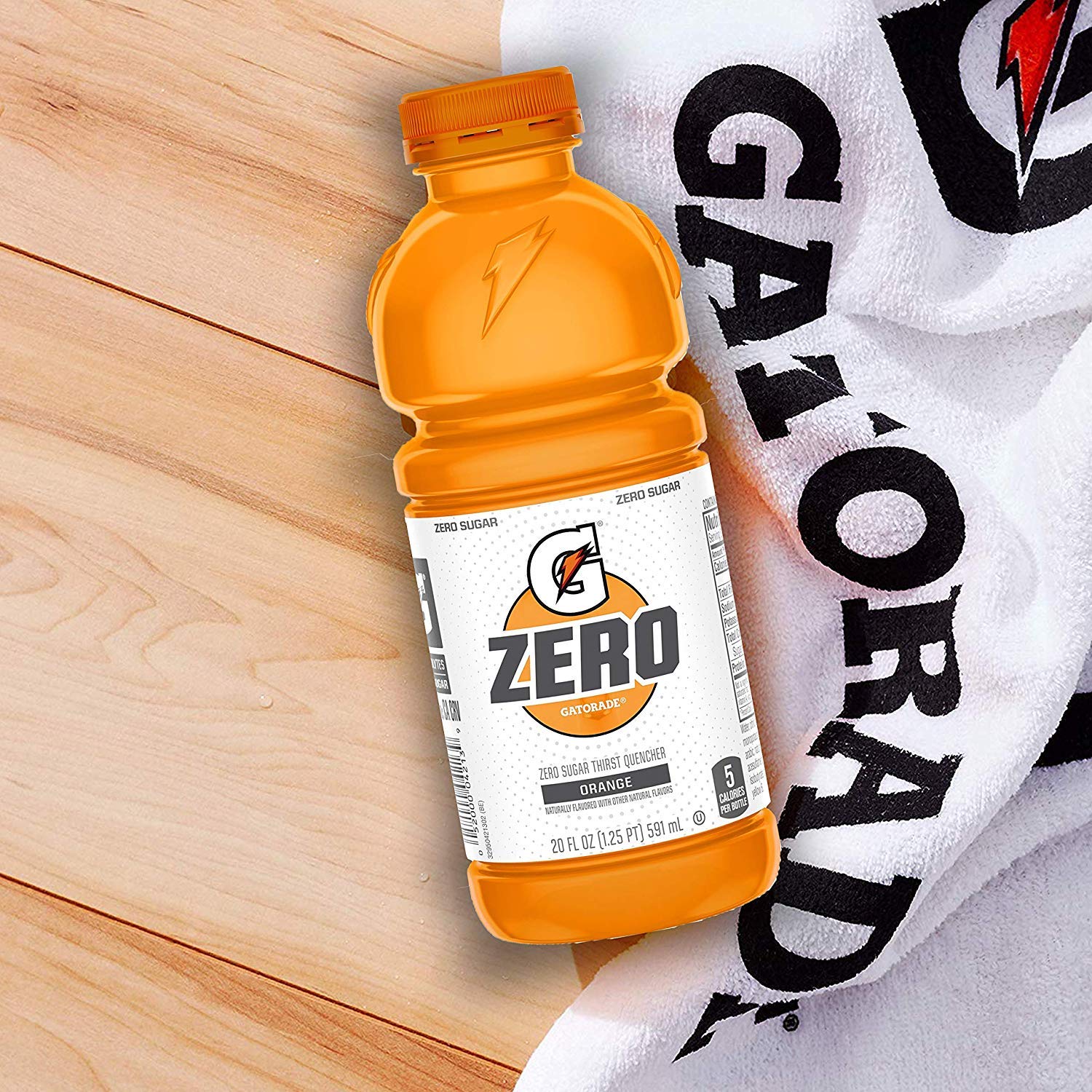 Gatorade G Zero Thirst Quencher, Orange, 12 Ounce (Pack of 24)