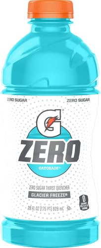 Gatorade Zero Glacier Freeze Thirst Quencher, 28 Fl Oz Bottle