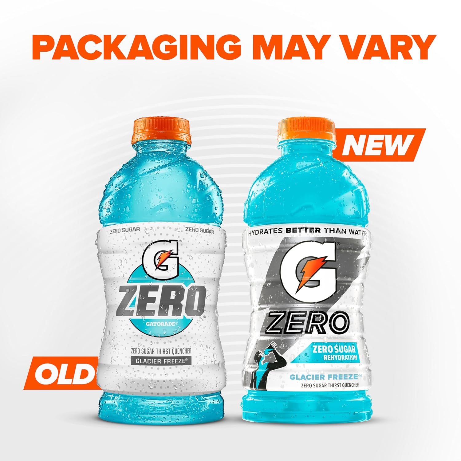 Gatorade Zero Glacier Freeze Thirst Quencher, 28 Fl Oz Bottle