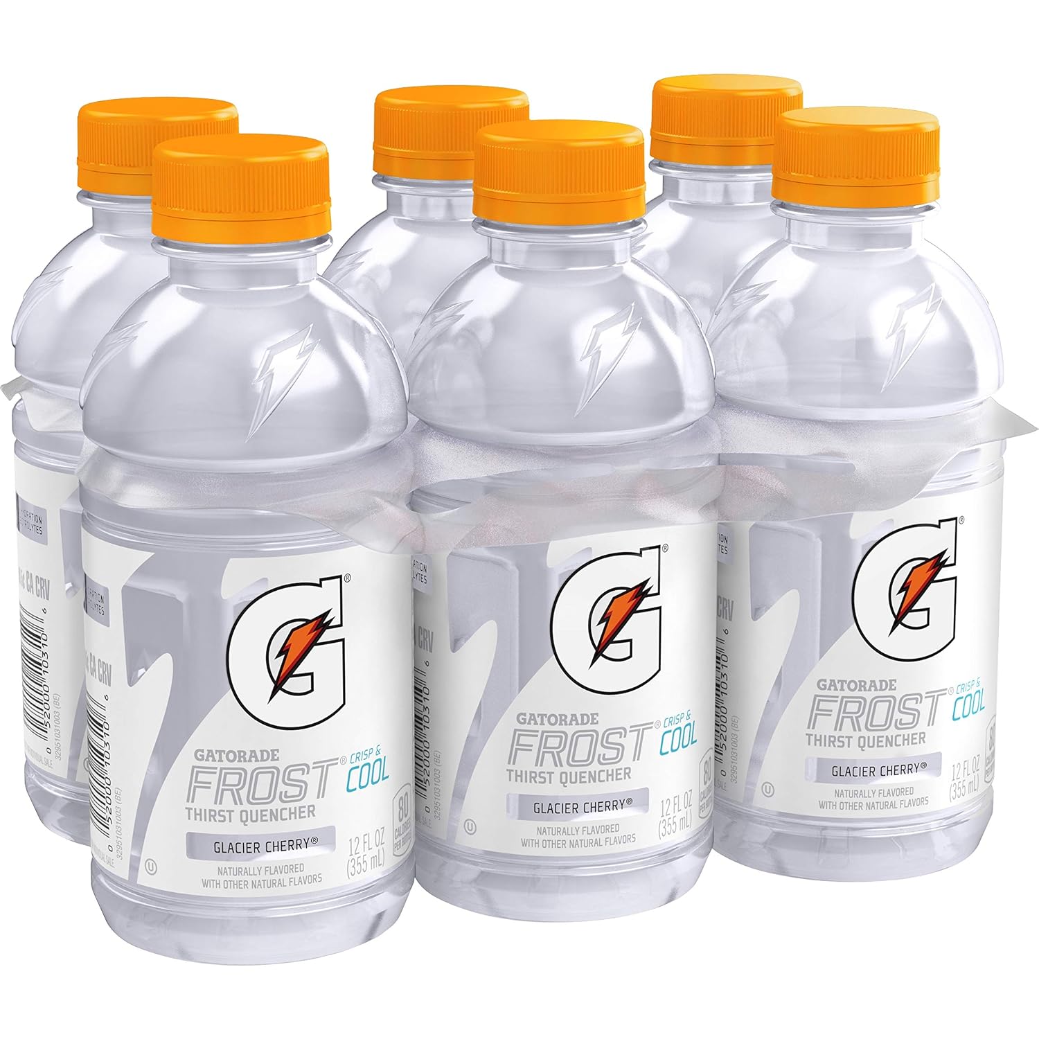 Gatorade Glacier Cherry Thirst Quencher, 12 Fl Oz Bottles, 6 Pack
