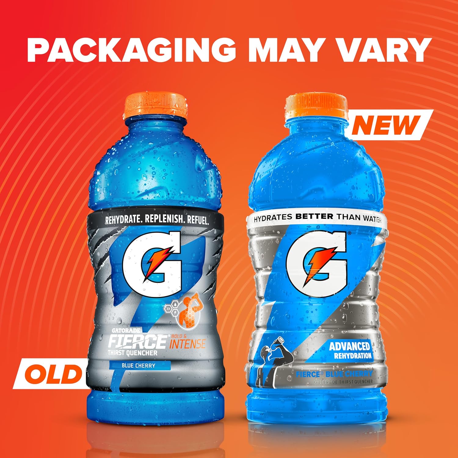 Gatorade Fierce Blue Cherry Thirst Quencher, 28 Fl Oz Bottle