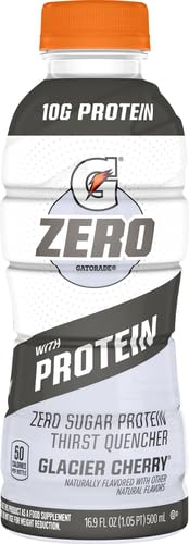 Gatorade G Zero + Protein 16.9oz Glacier Cherry