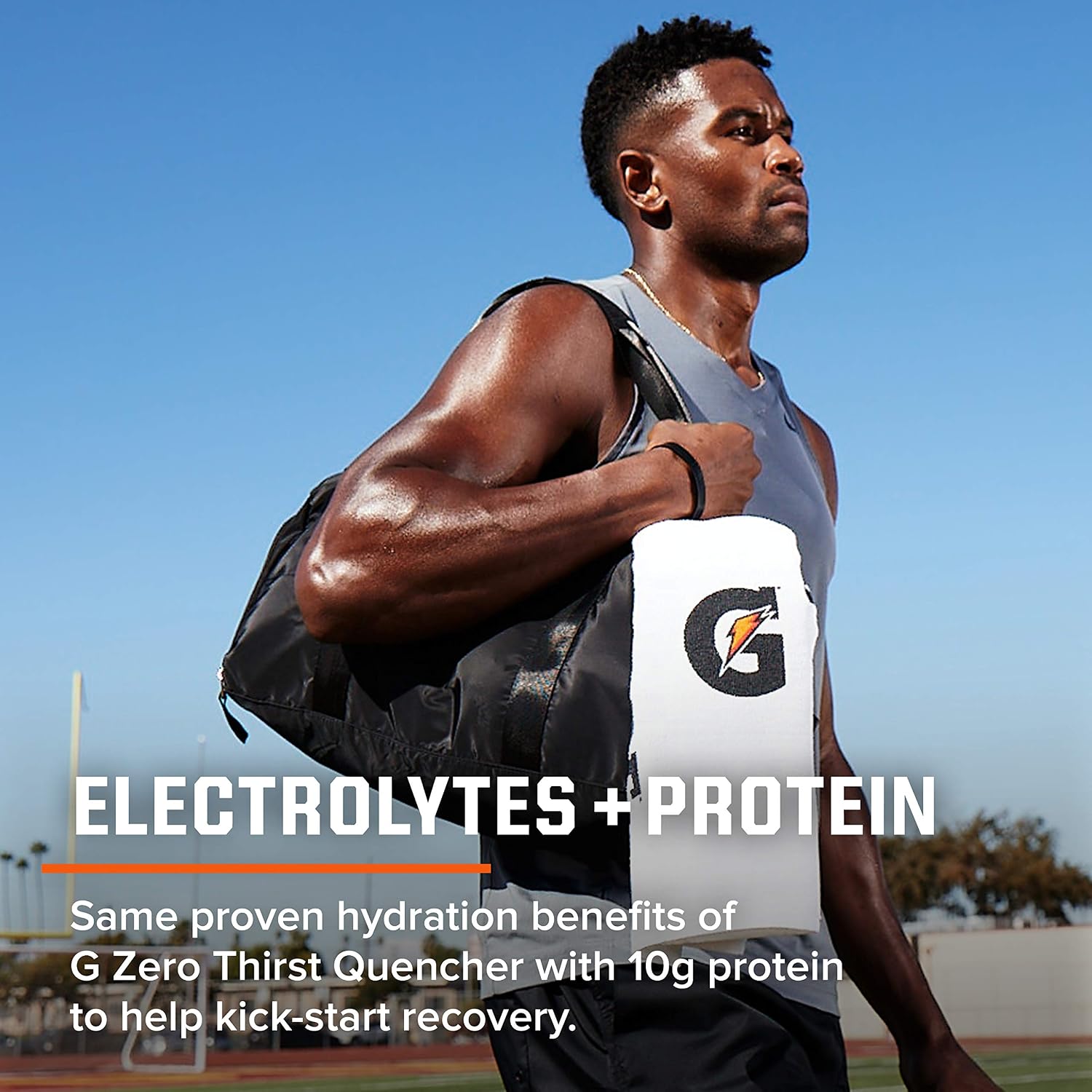 Gatorade G Zero + Protein 16.9oz Glacier Cherry