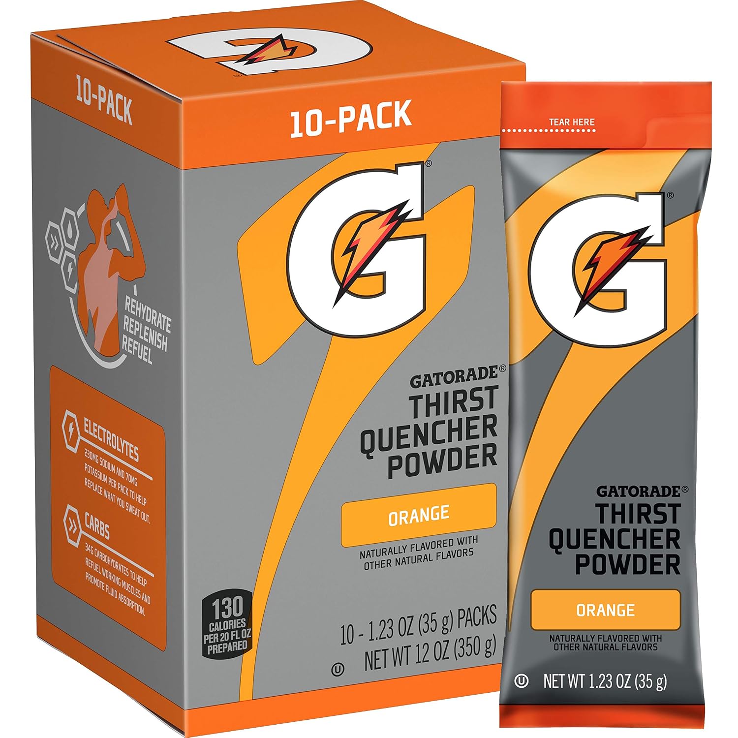 G Powder 10ct Orange