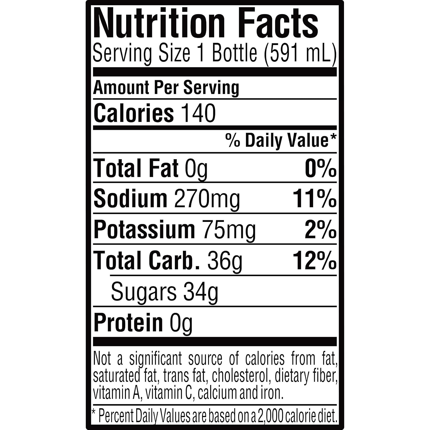 8 ct, 20 oz Fruit Punch Berry X-Factor Gatorade