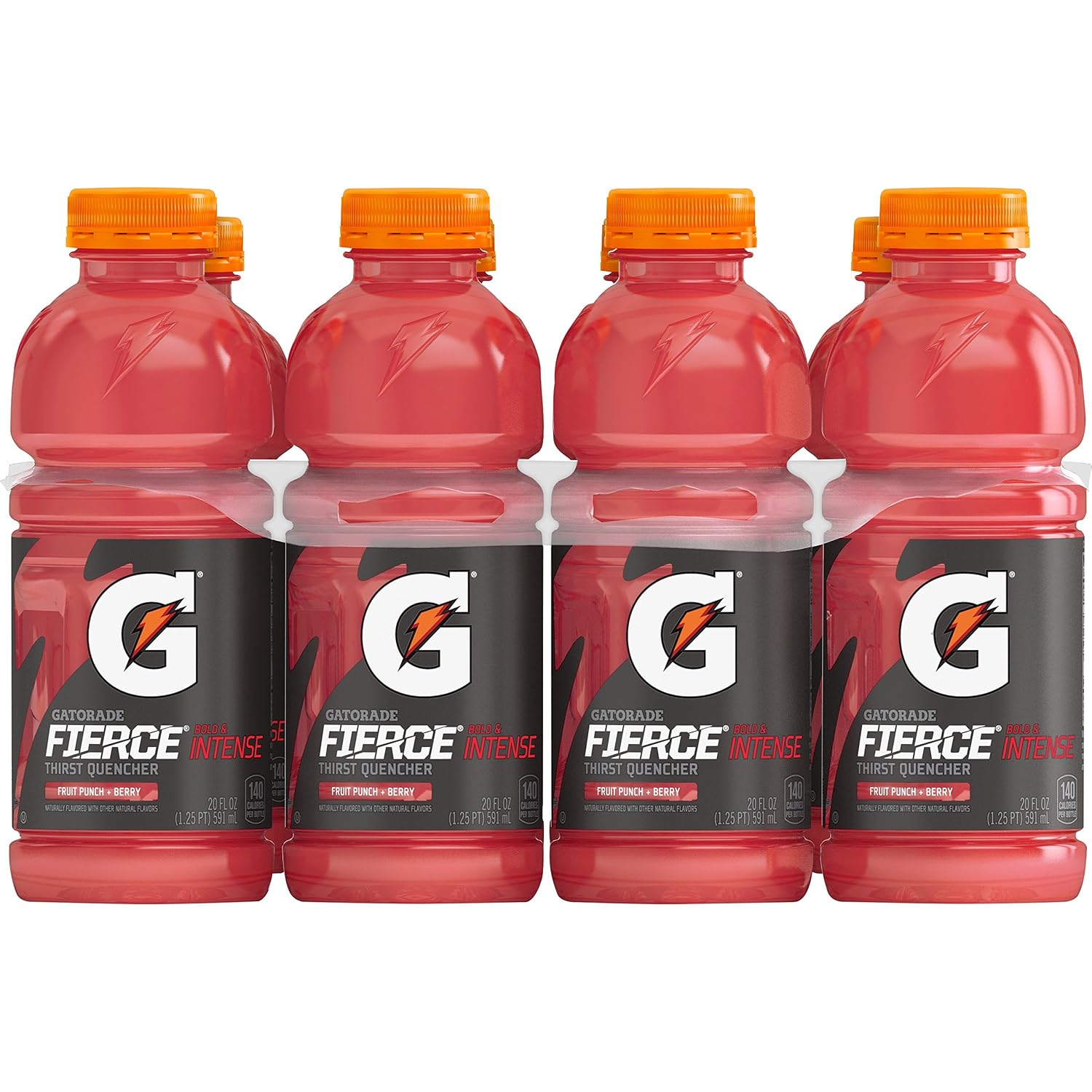 8 ct, 20 oz Fruit Punch Berry X-Factor Gatorade