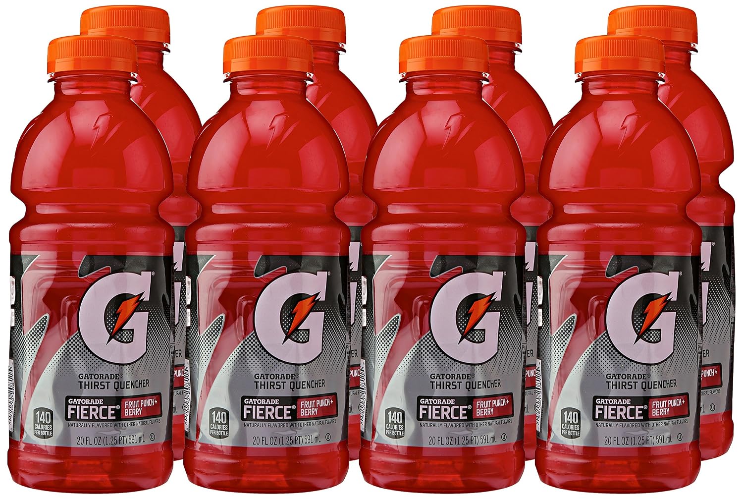 8 ct, 20 oz Fruit Punch Berry X-Factor Gatorade