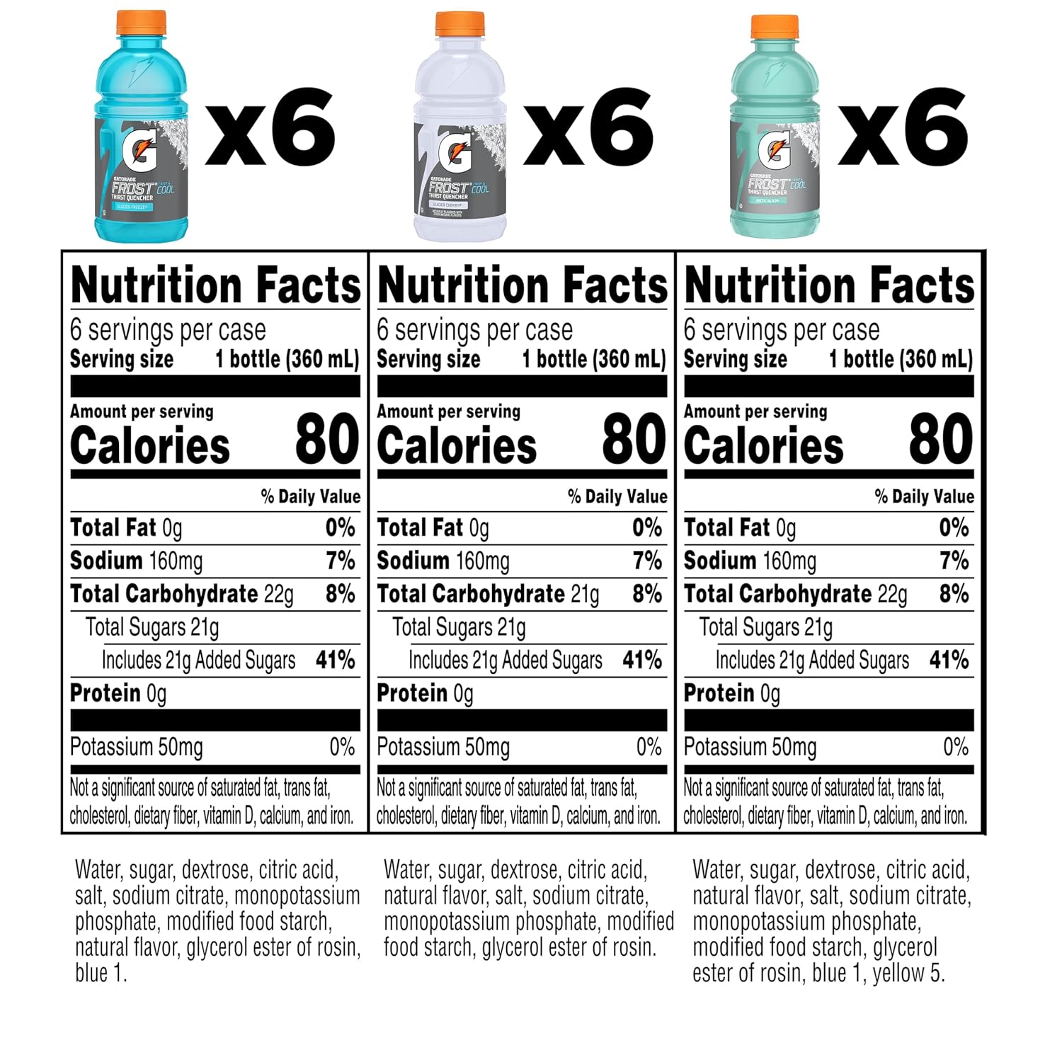 Gatorade Variety Pack Thirst Quencher, 12 Fl Oz Bottles, 18 Pack