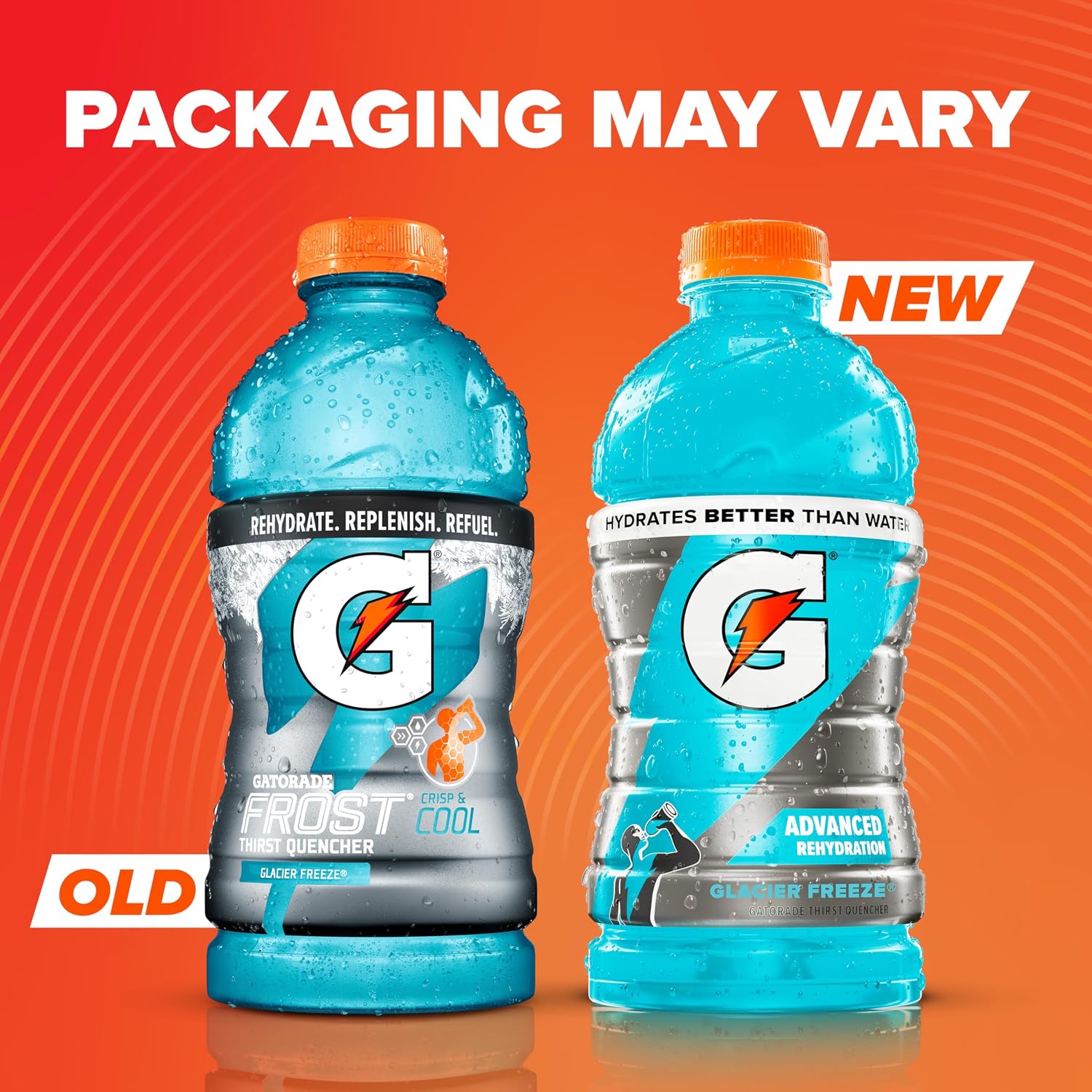Gatorade Glacier Freeze Thirst Quencher, 28 Fl Oz Bottle