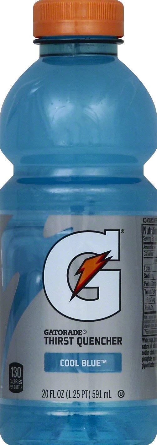 Gatorade Cool Blue Thirst Quencher, 20 Fl Oz Bottle