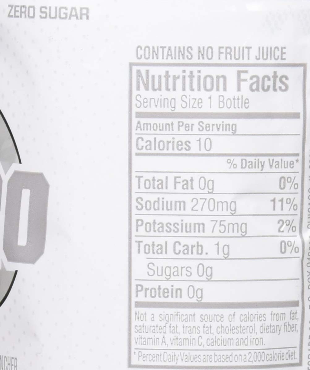 Gatorade Zero Glacier Cherry Thirst Quencher, 20 Fl Oz Bottle