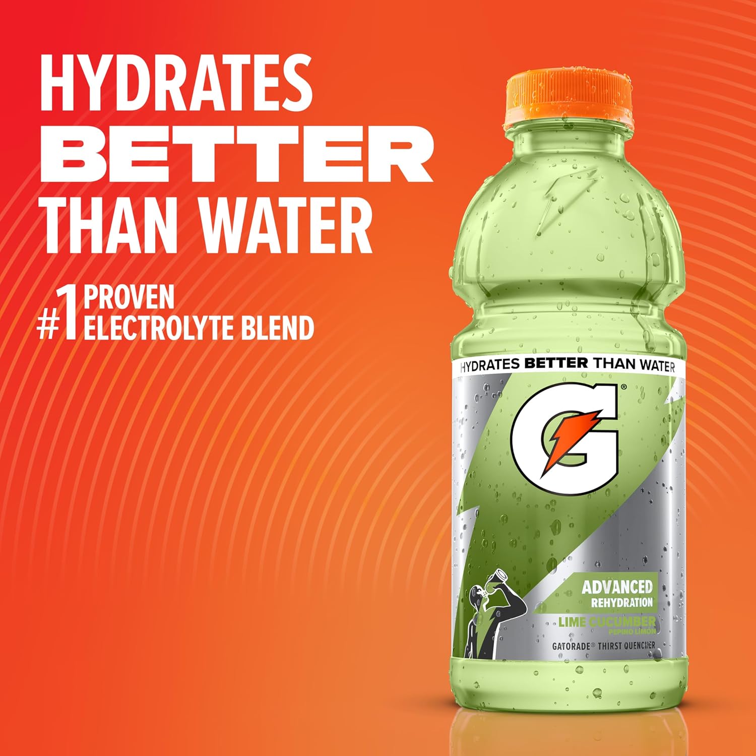 Gatorade Lime Cucumber Thirst Quencher, 28 Fl Oz Bottle