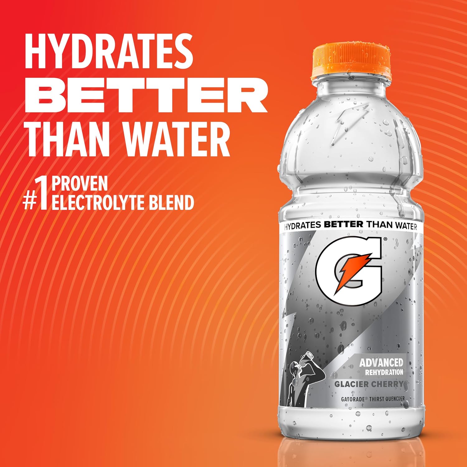 Gatorade Frost Glacier Cherry Thirst Quencher, 28 Fl Oz Bottle