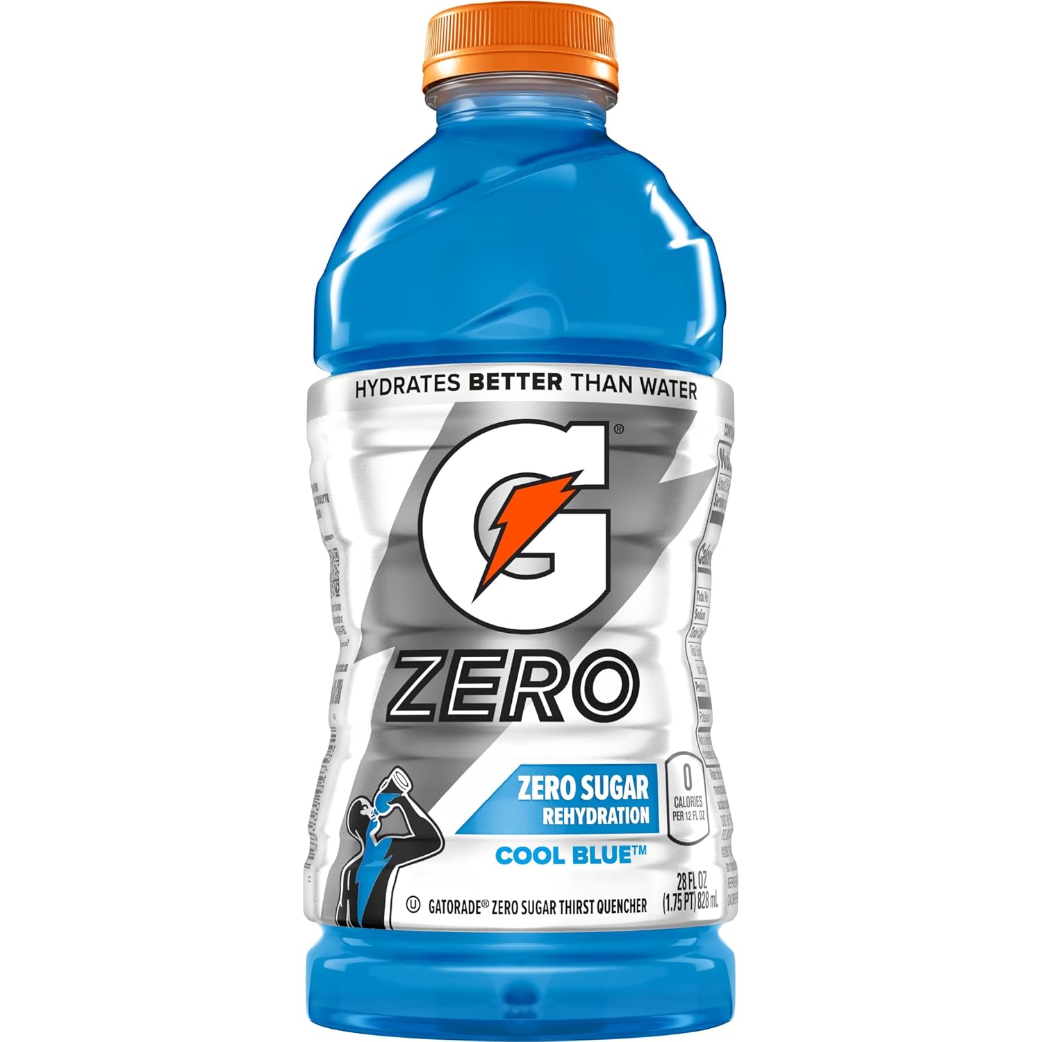Gatorade G Zero Cool Blue, 28 Fl Oz Bottle