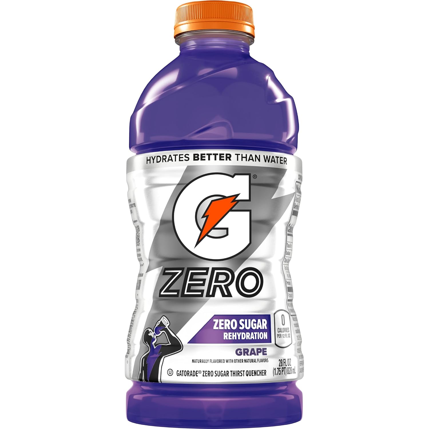 Gatorade G Zero Grape Thirst Quencher, 28 Fl Oz Bottle