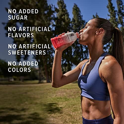 Gatorade Fit Electrolyte Beverage, Healthy Real Hydration, Tropical Mango, 16.9.oz Bottles (12 Pack)