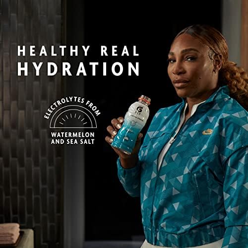 Gatorade Fit Electrolyte Beverage, Healthy Real Hydration, Tropical Mango, 16.9.oz Bottles (12 Pack)