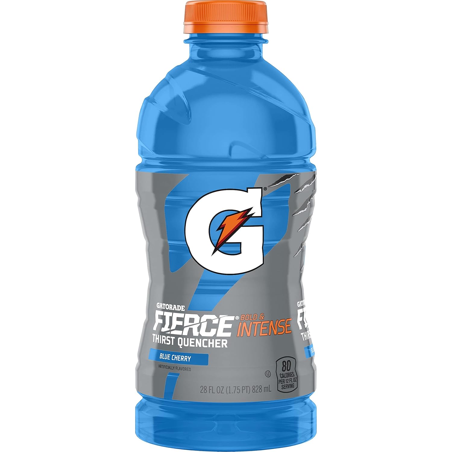 Gatorade Fierce Thirst Quencher, Blue Cherry, 28oz Bottle