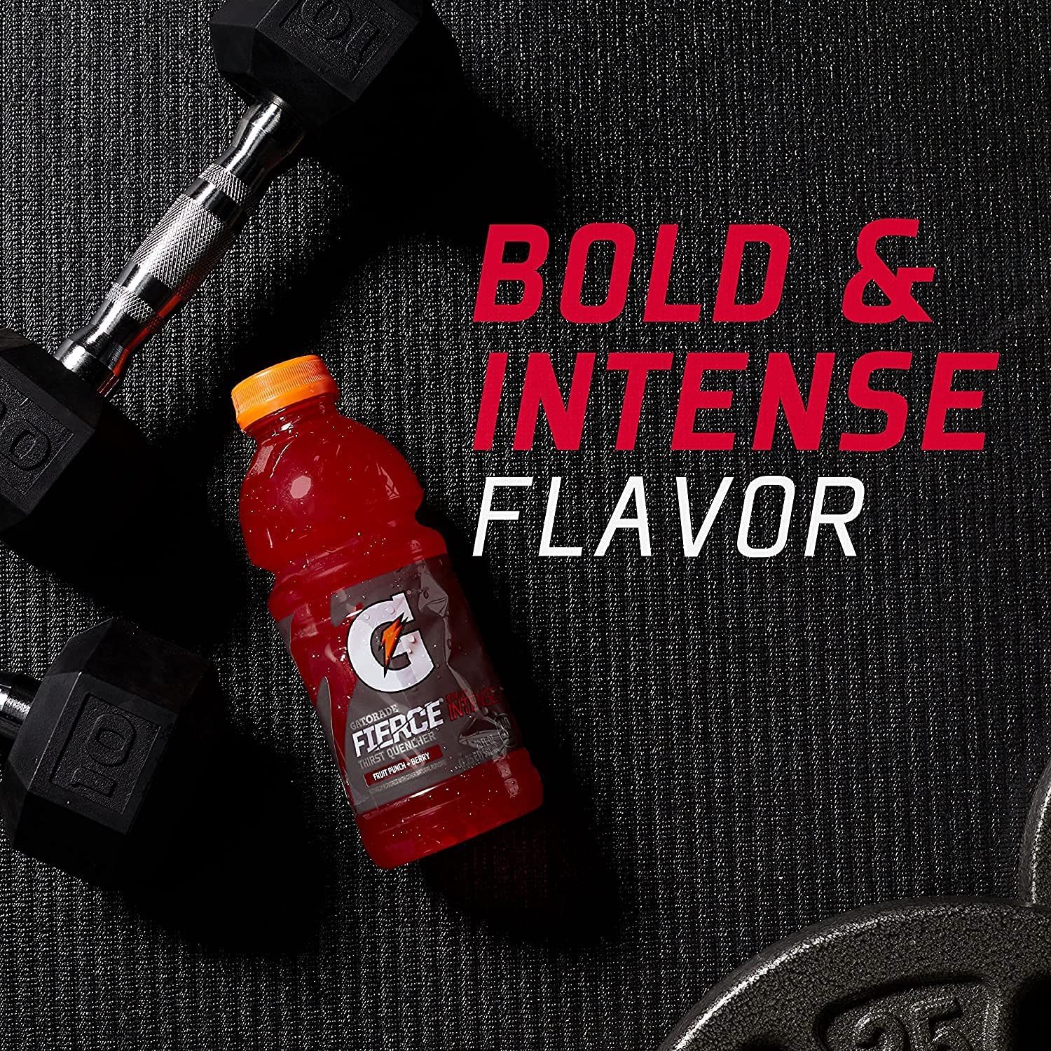 Gatorade Fierce Thirst Quencher, Blue Cherry, 28oz Bottle