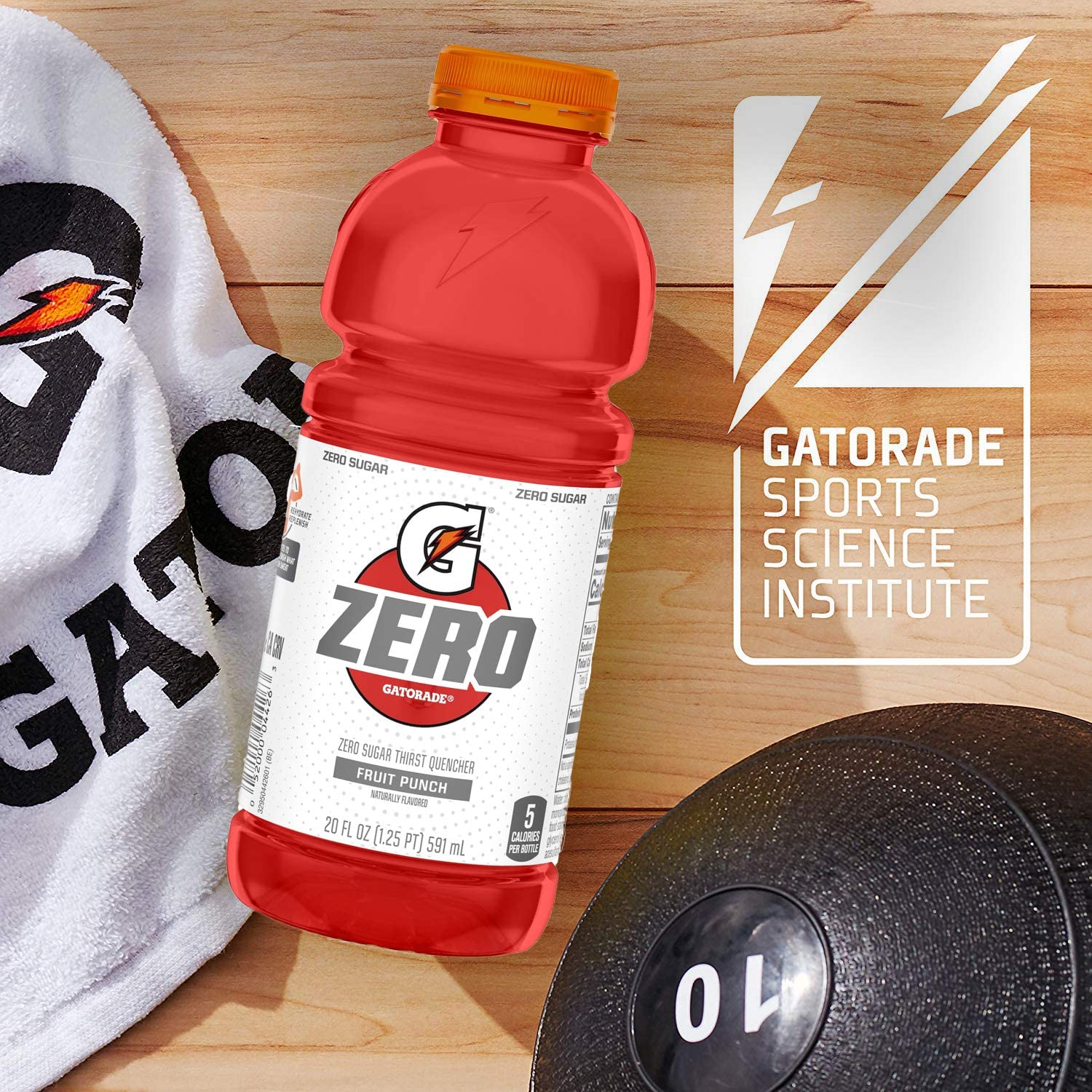 Gatorade G Zero Fruit Punch Thirst Quencher, 28 Fl Oz Bottle