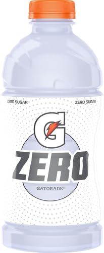 Gatorade Zero Thirst Quencher, Glacier Cherry, 28 Fl Oz Bottle