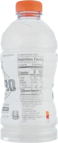 Gatorade Zero Thirst Quencher, Glacier Cherry, 28 Fl Oz Bottle