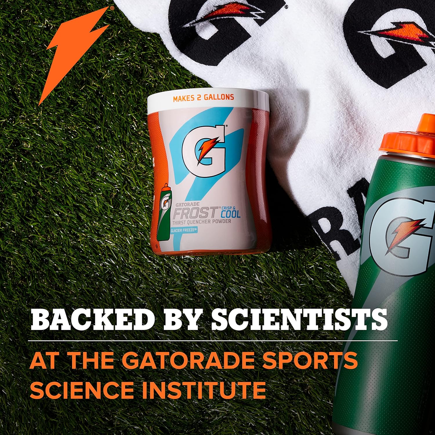 Gatorade - 3944 Powder Variety Pack (Lemon-Lime, Orange, Fruit Punch, Riptide Rush), 21-Ounce Pouches (Pack of 32)
