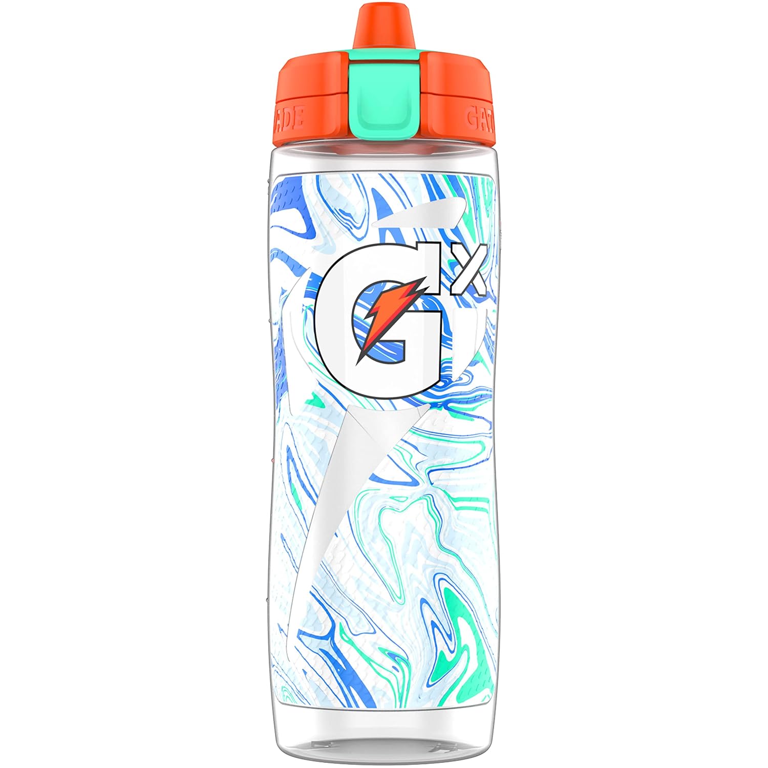 Gatorade Gx Bottle, Marble White, 30 Ounces