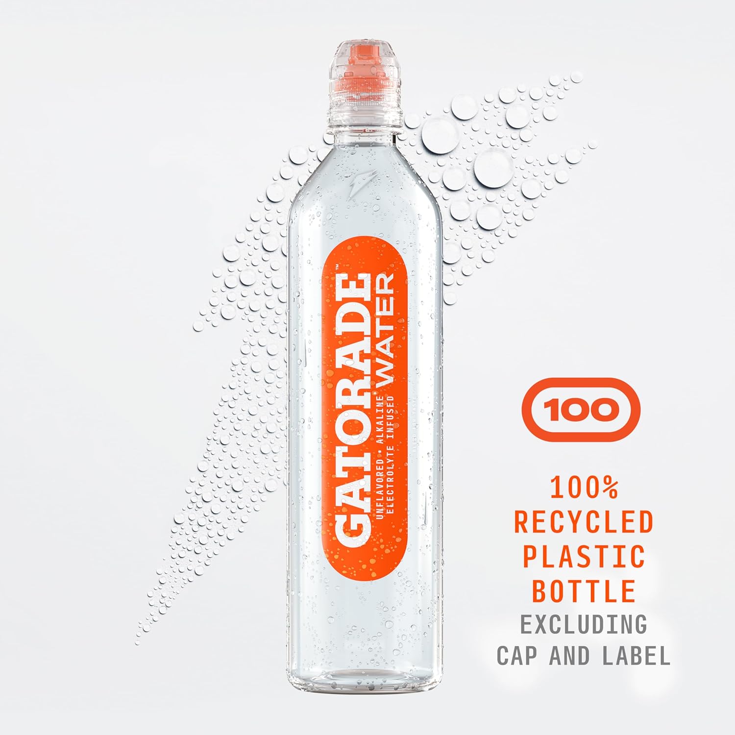 Gatorade Water, 700ML Sports Cap (Pack of 12)