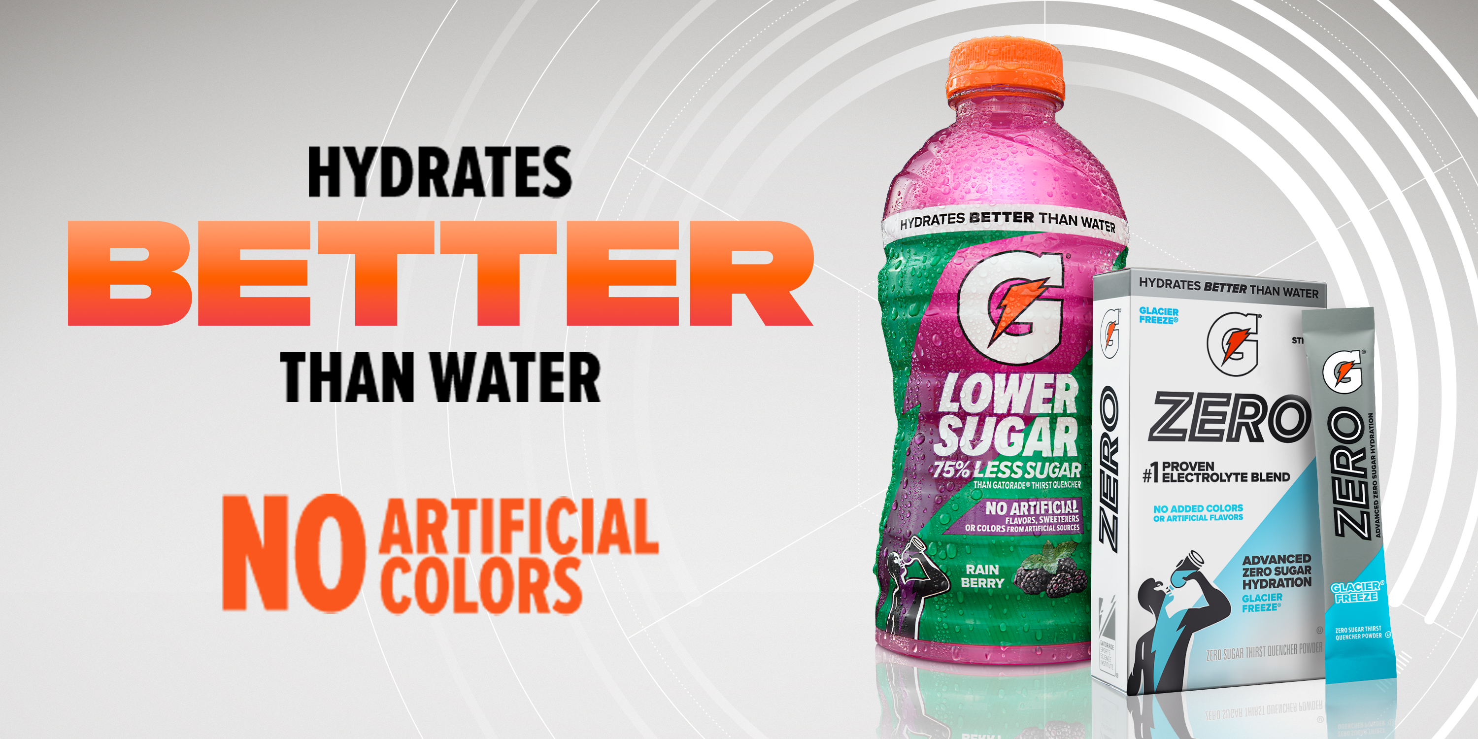 Gatorade Thirst Quencher bottles