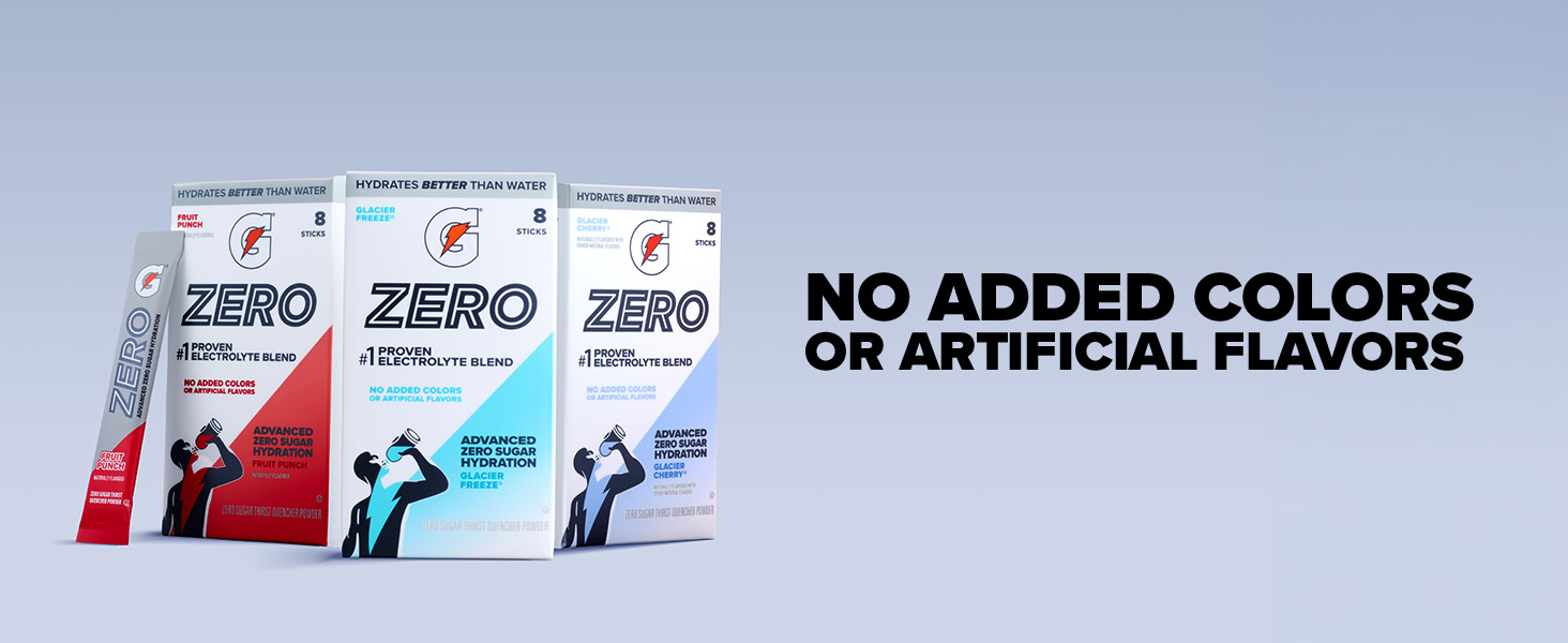 Gatorade electrolyte powders and protein bars